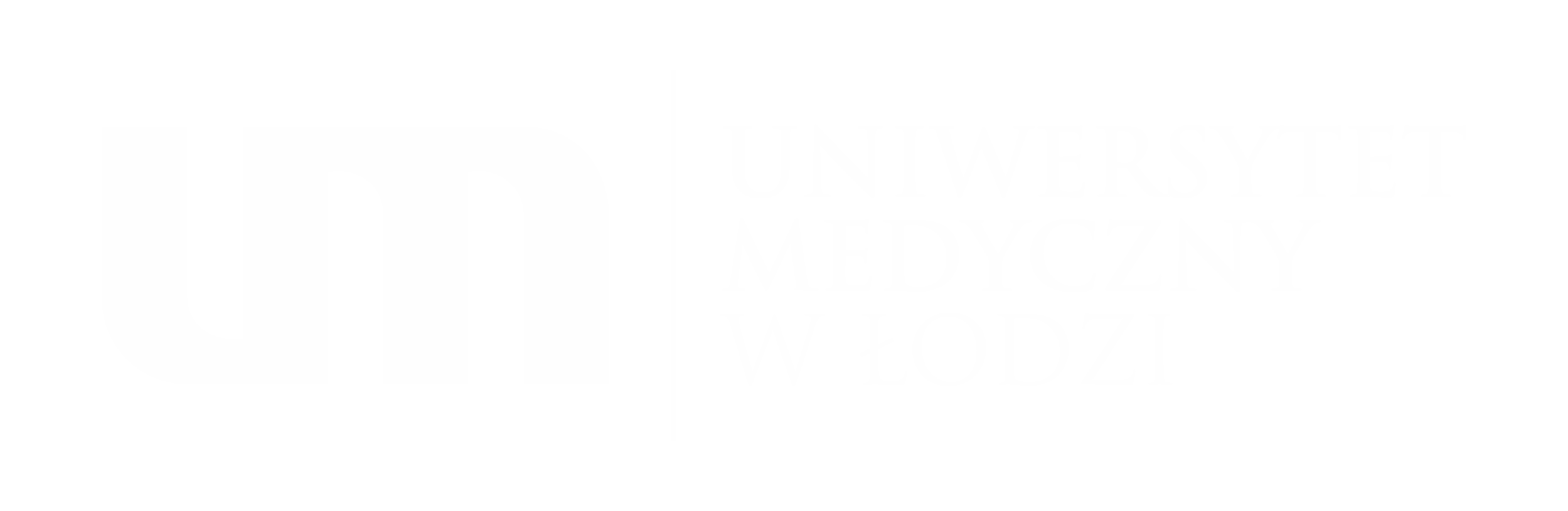 Logo UMED białe